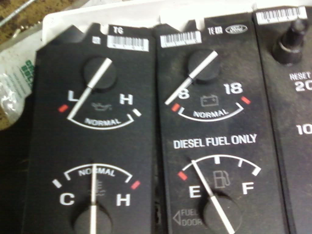 Blue OBS guage cluster Ford Powerstroke Diesel Forum